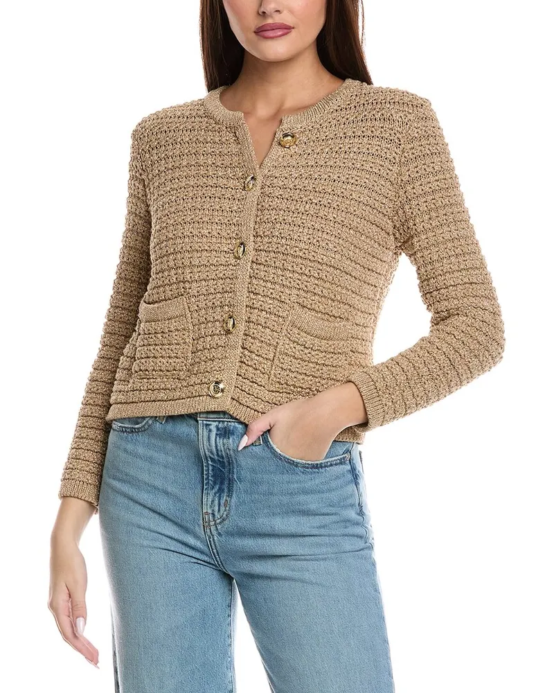ba&sh Gaston Cardigan Gold