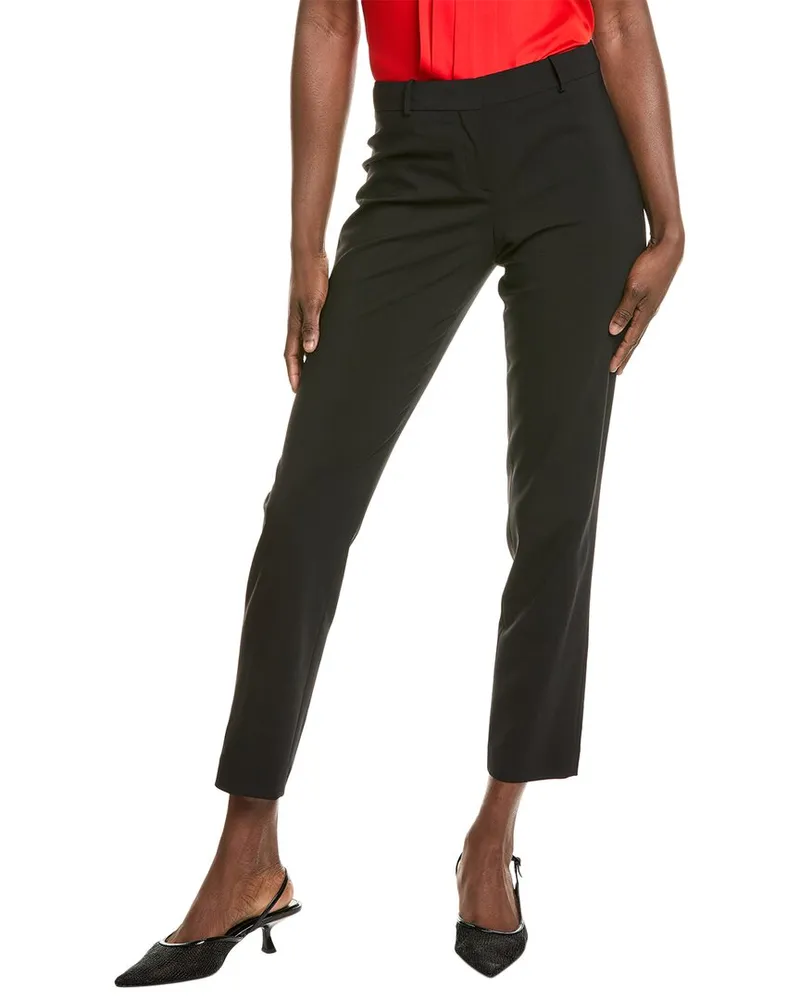 HUGO BOSS Tiluna Wool-Blend Pant Black