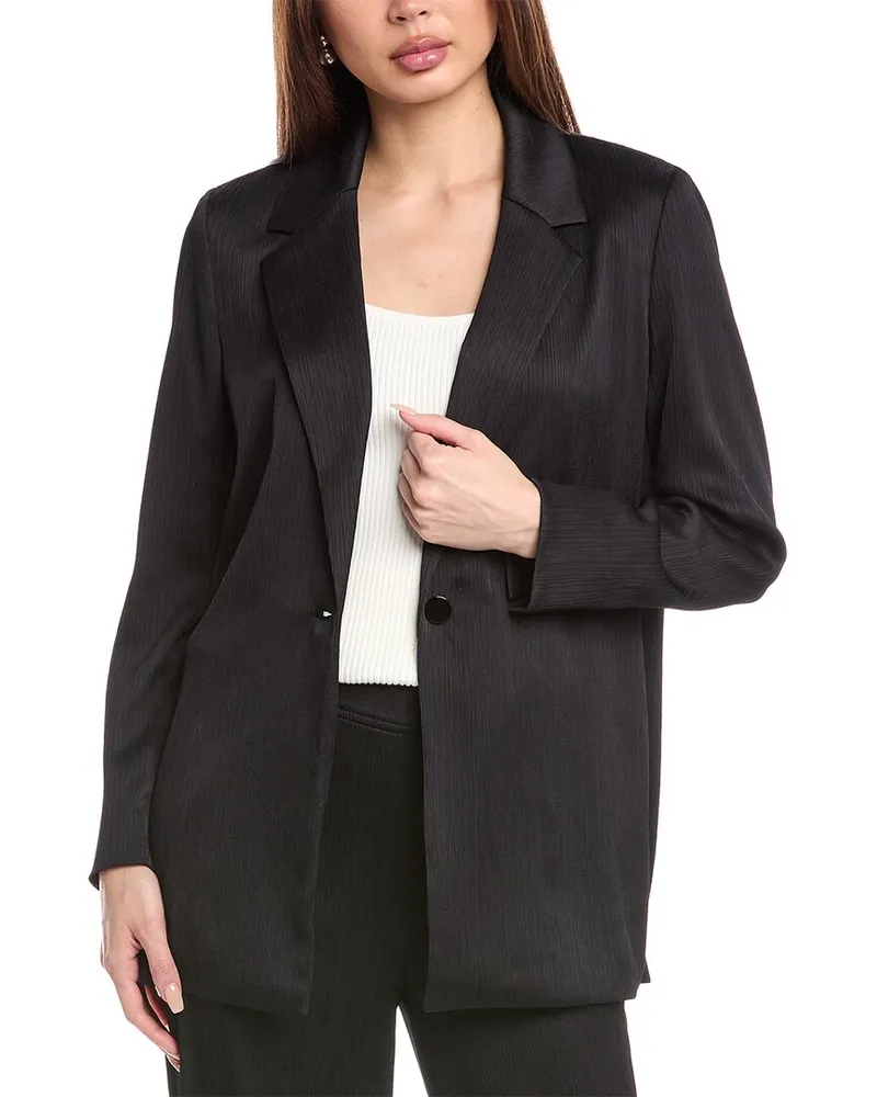 Anne Klein Notch Collar Jacket Black