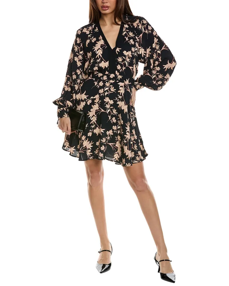 Reiss Kerina Mini Dress Pink