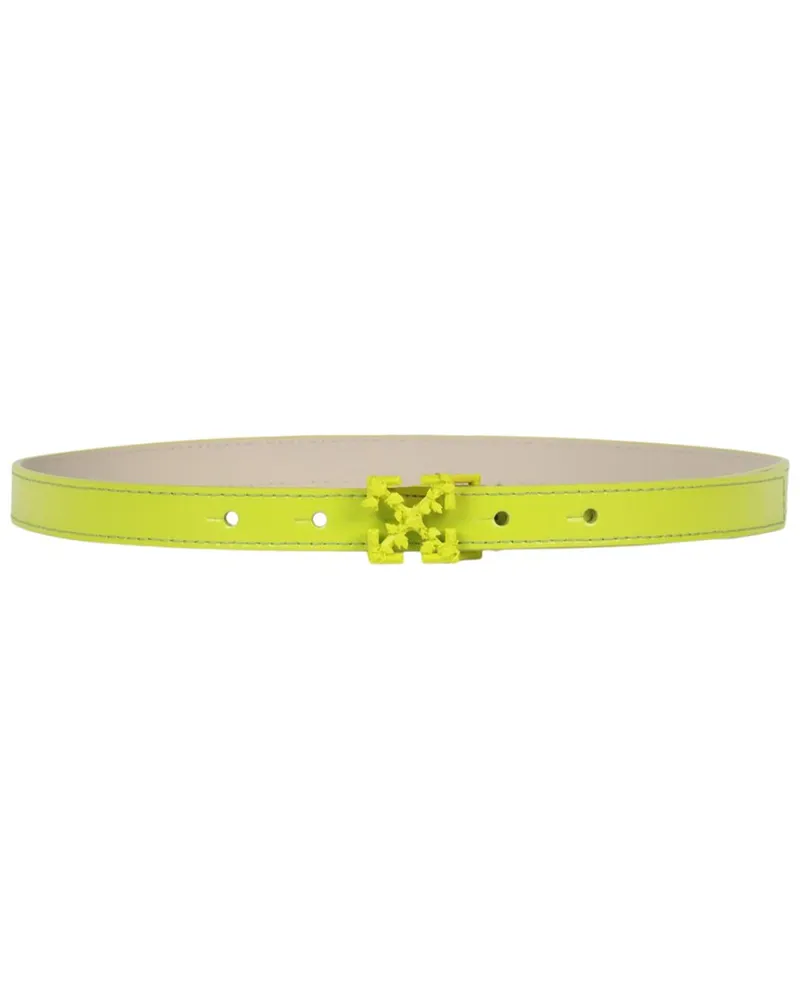 OFF-WHITE Off-White™ Leather Belt Green