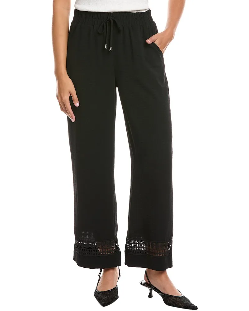 Joseph Ribkoff Embroidered Pant Black