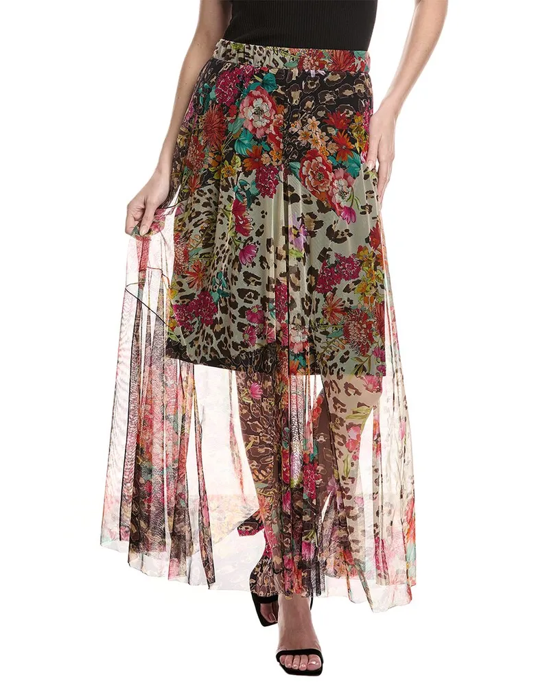 Johnny Was Mazzy Patchwork Skirt Nocolor