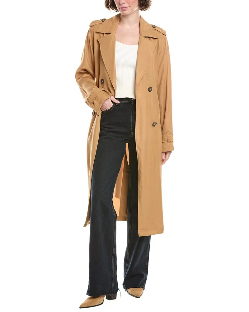 Bella Dahl Trench Coat Brown