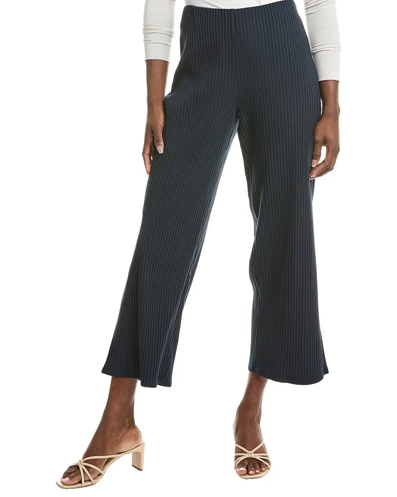 Eileen Fisher Wide Ankle Pant Blue