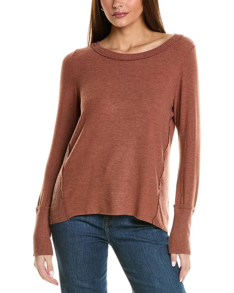 Michael Stars Melanie Top Red