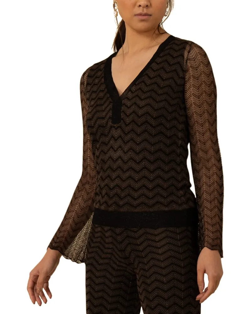 Hale Bob Angel Top Black