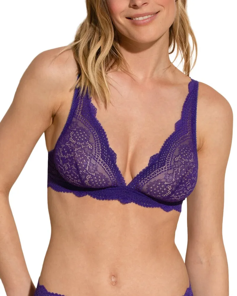 Cosabella Forte Longline Bralette Purple