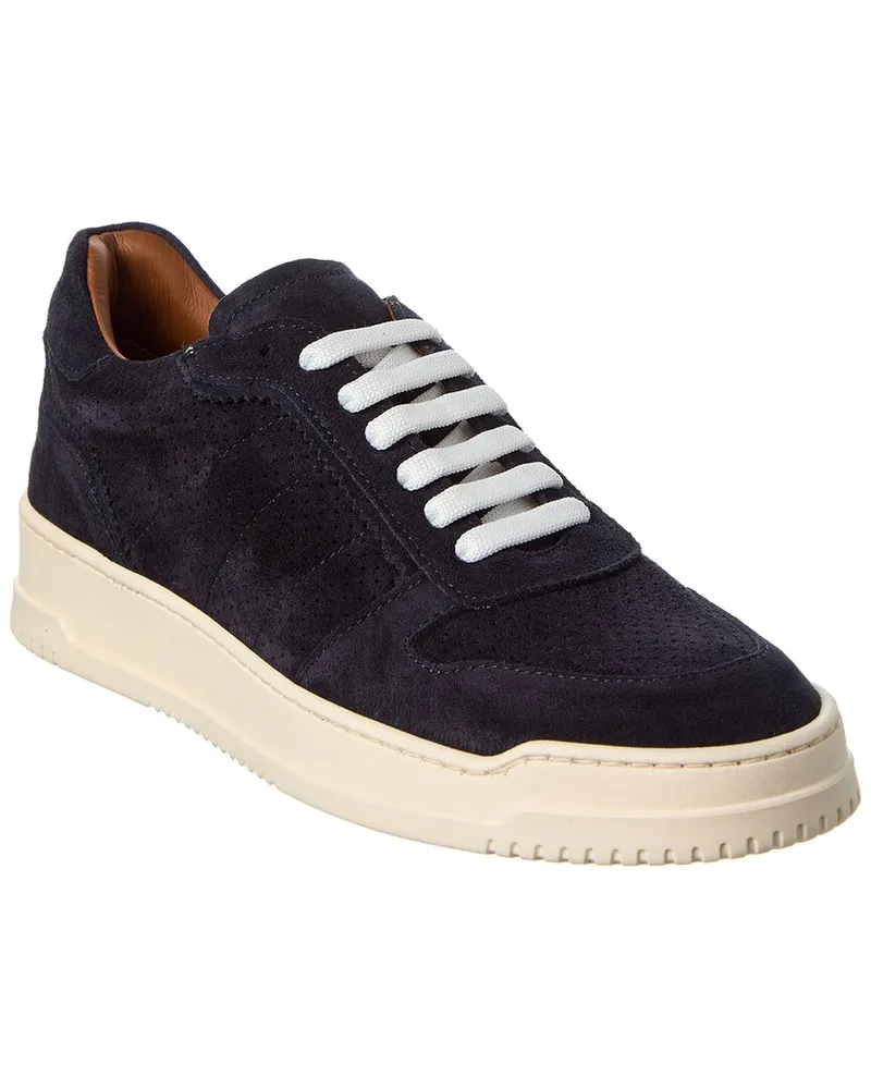 Aquatalia Cristo Suede Sneaker Nocolor