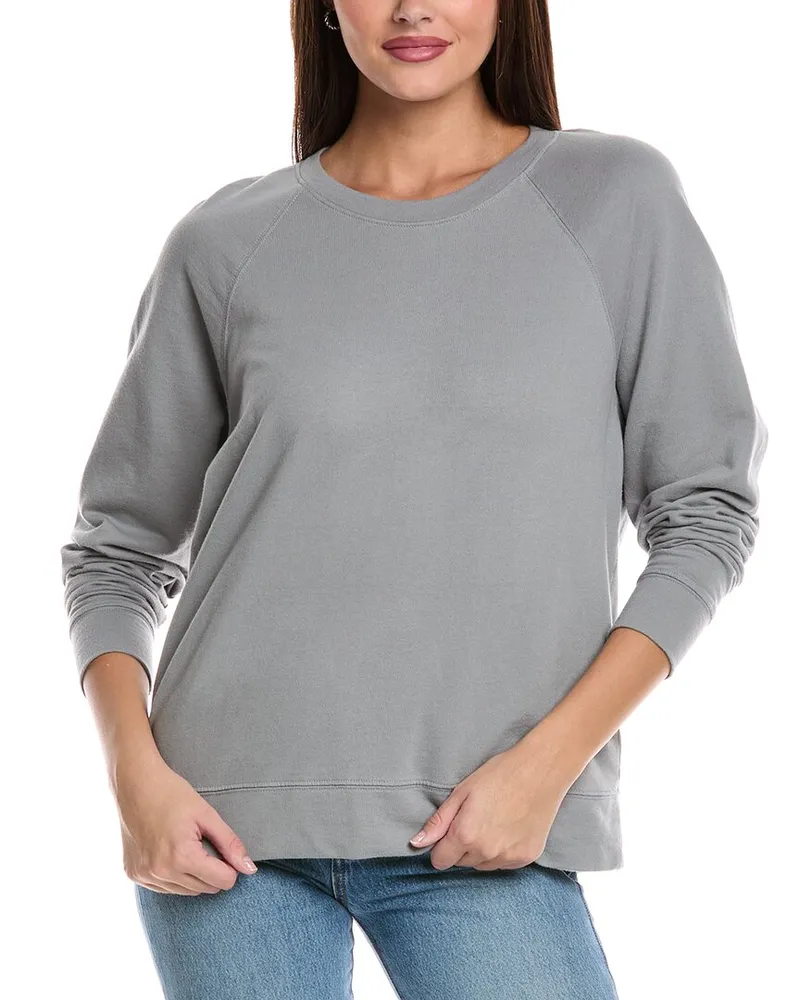 James Perse French Terry Relaxed Sweatshirt Gold