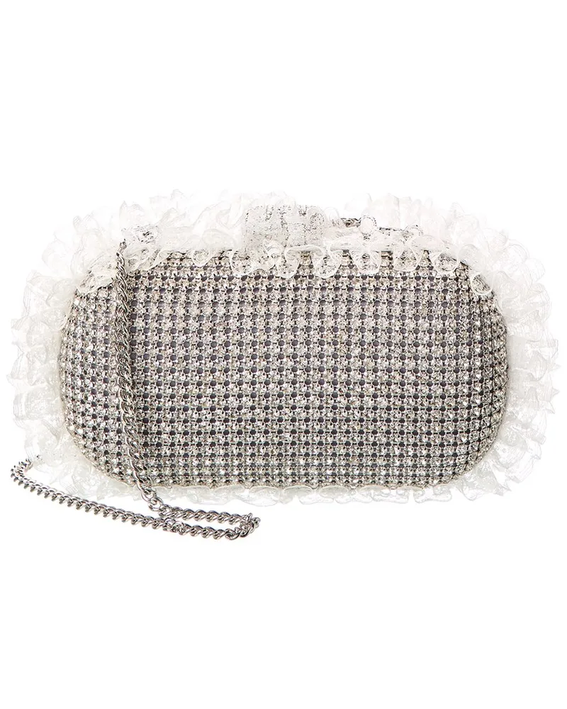 Self-Portrait Self-Portrait Clutch Silver