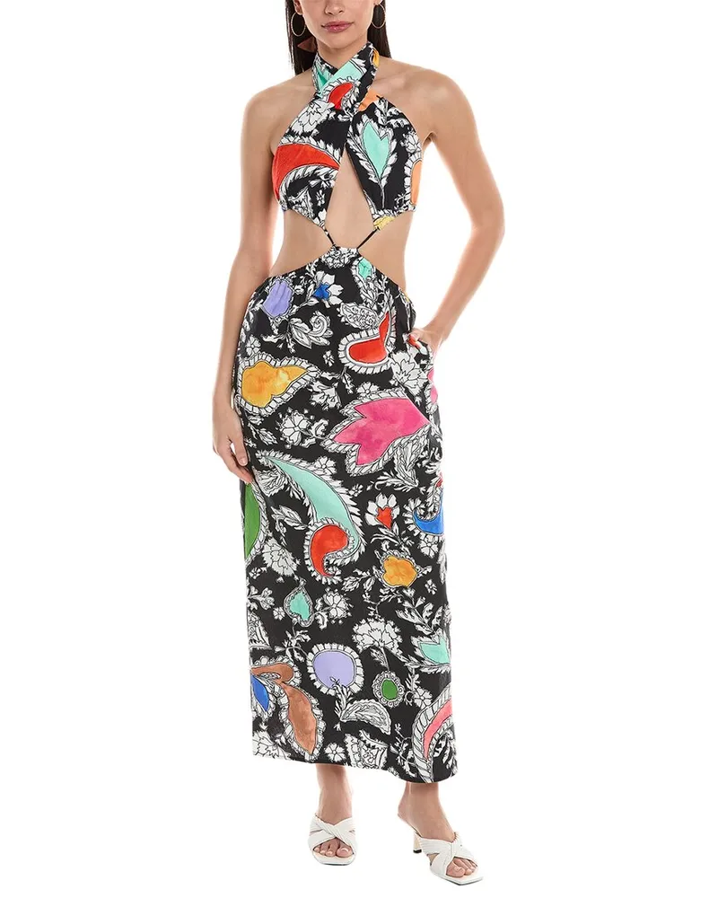 Mara Hoffman Laila Maxi Dress Black