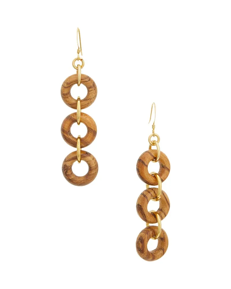 Kenneth Jay Lane Plated Dangle Earrings Nocolor
