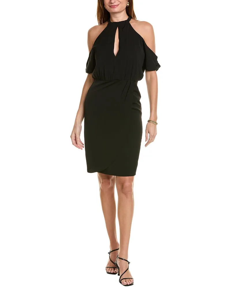 Black Halo Chandler Sheath Dress Black