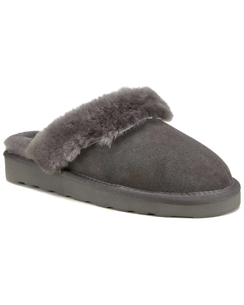 Australia Luxe Mool Suede Slipper Gray