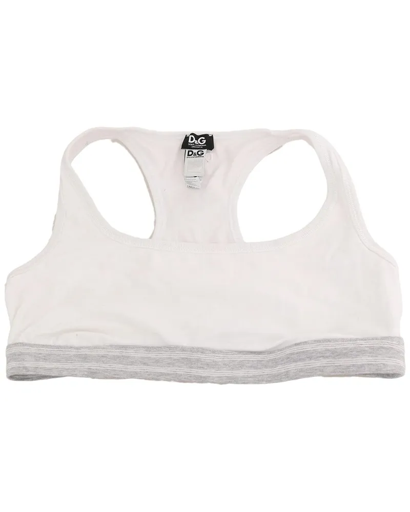 Dolce & Gabbana Sports Bra White
