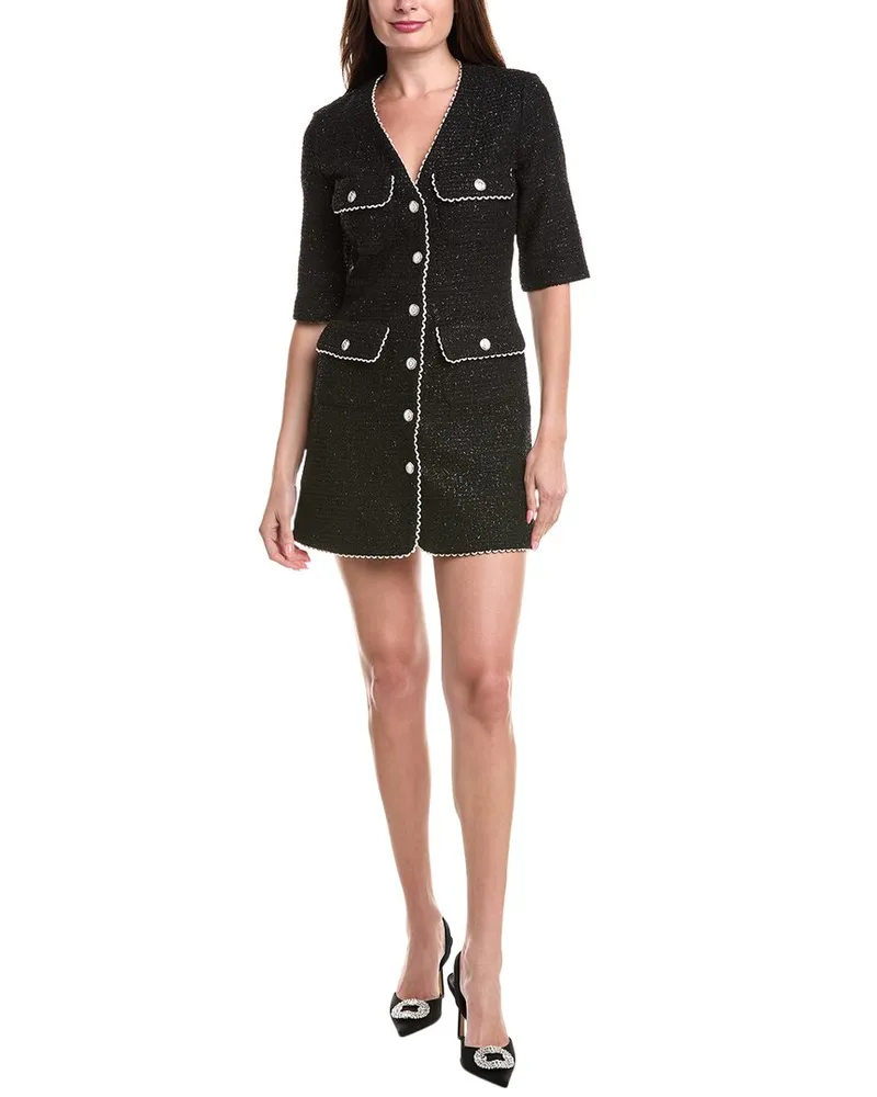 Maje Mini Dress Black