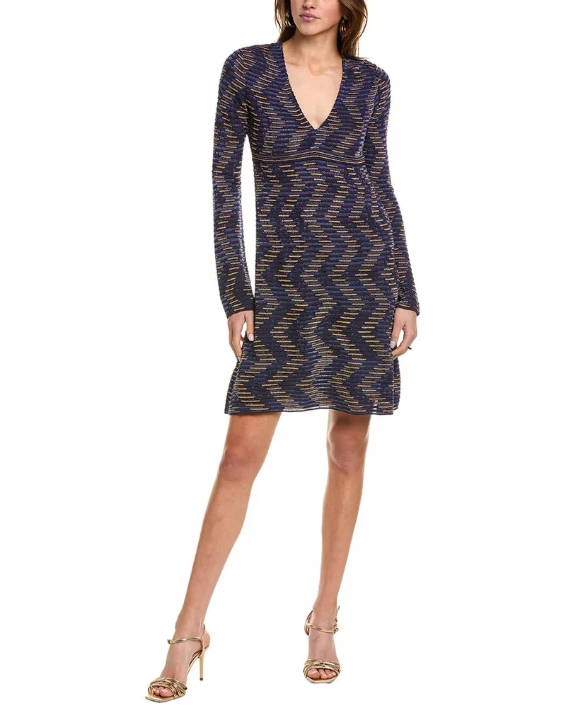 Missoni Mini Dress Blue