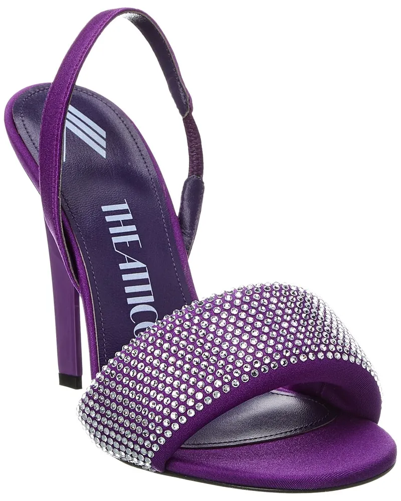 ATTICO Rem 105 Slingback Sandal Purple