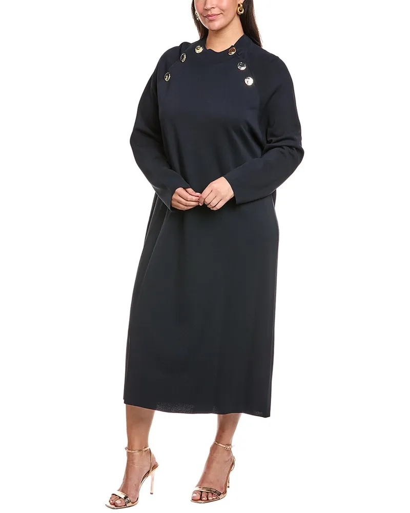 Marina Rinaldi Plus Loretta Knitted Dress Nocolor