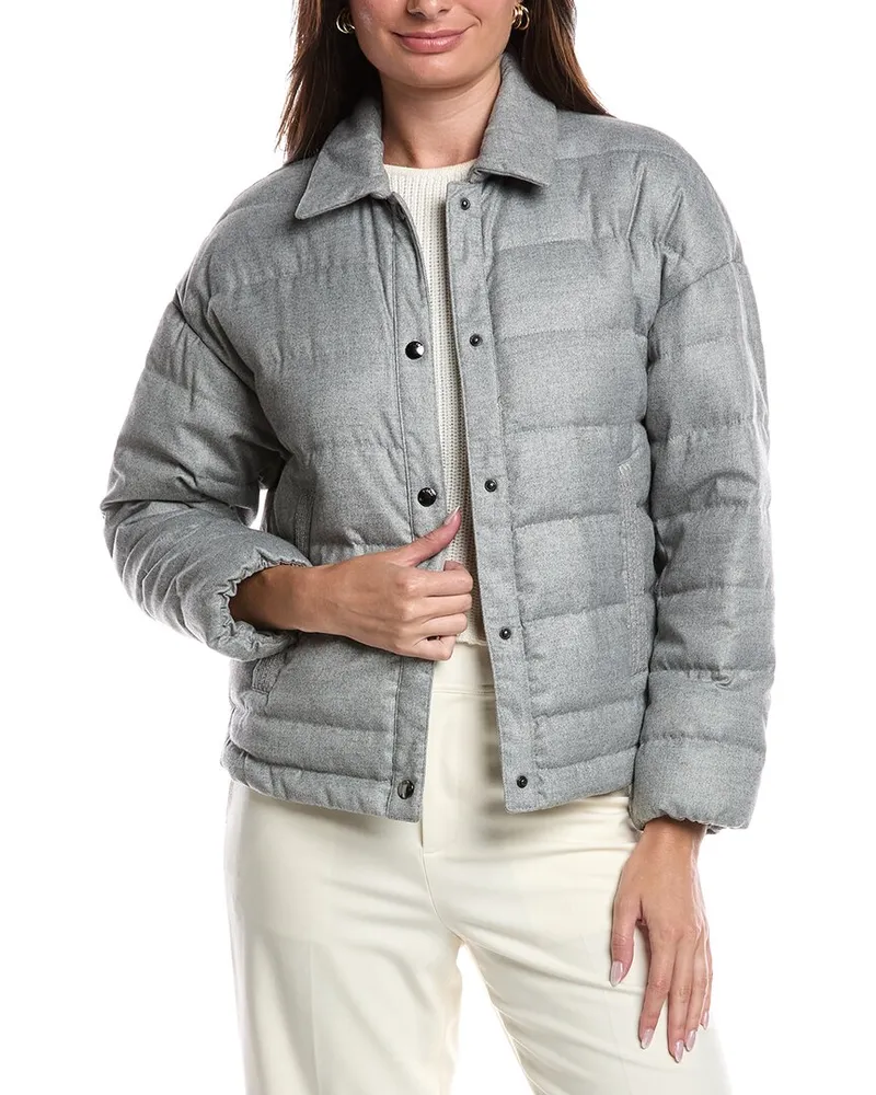 Peserico Coat Gray
