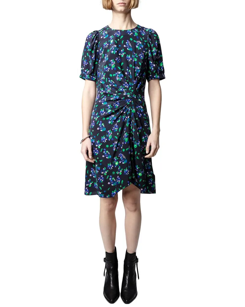 Zadig & Voltaire Rixe Silk Dress Black