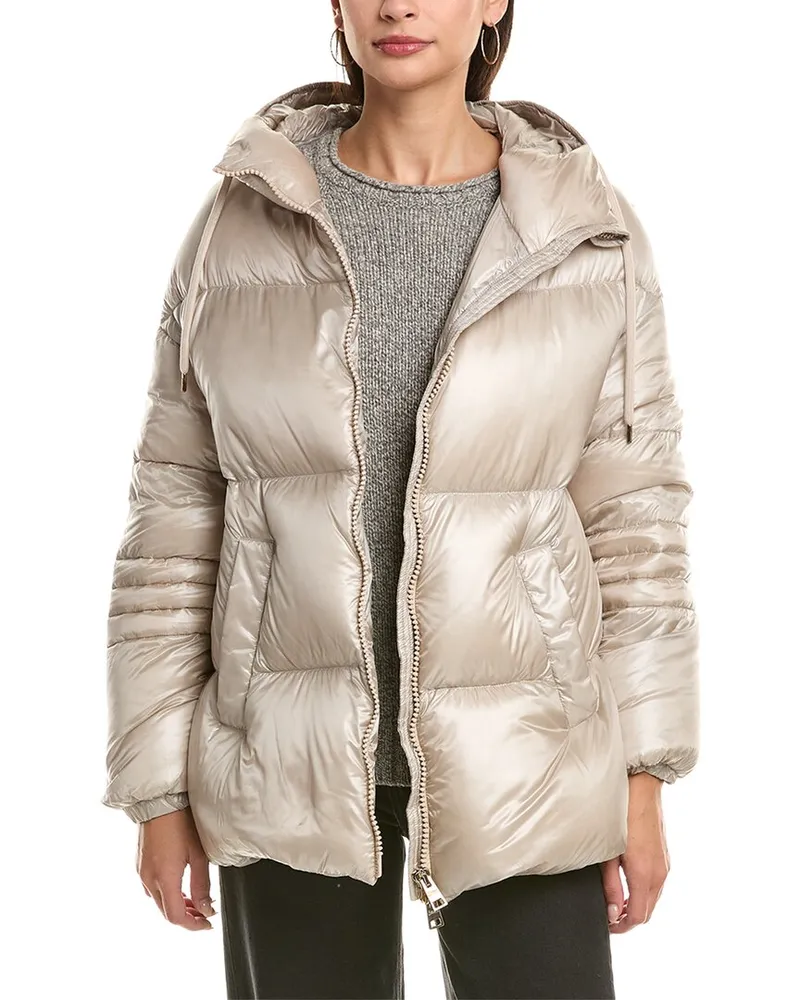 Herno Down Coat Beige