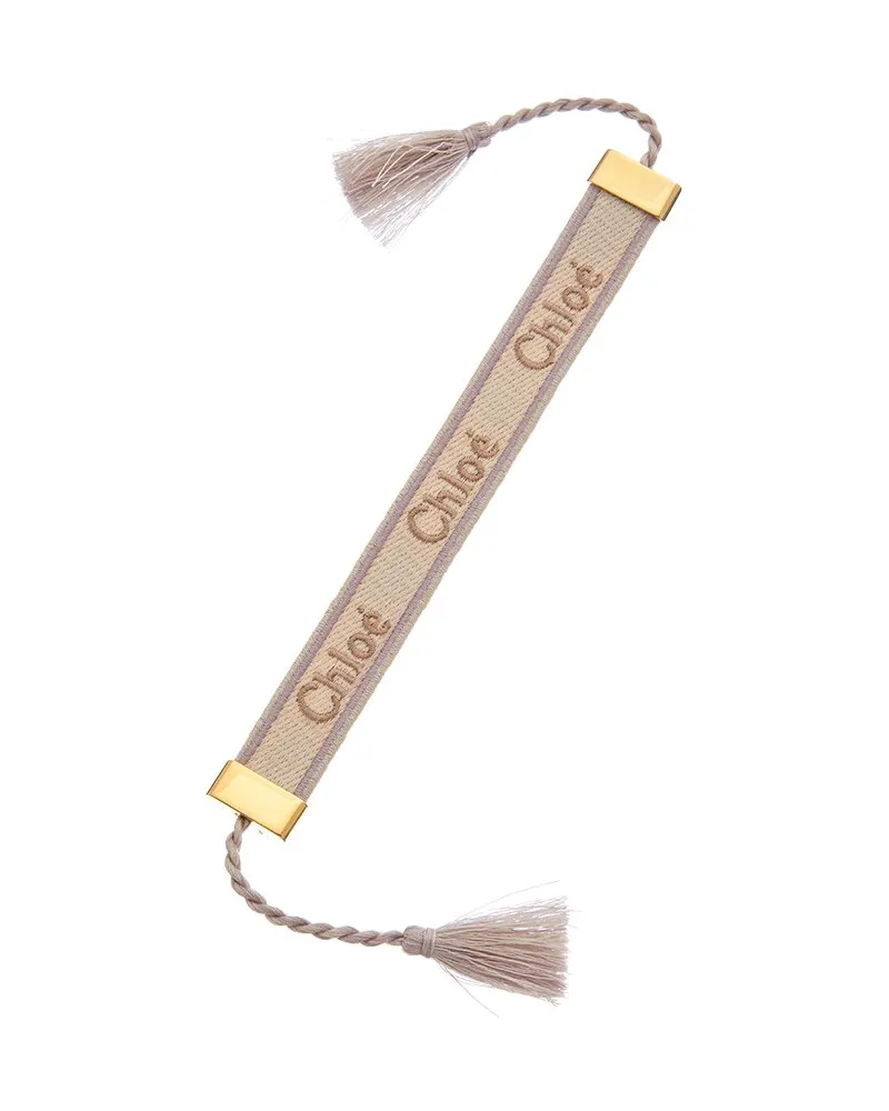 Chloé Woody Bracelet Beige