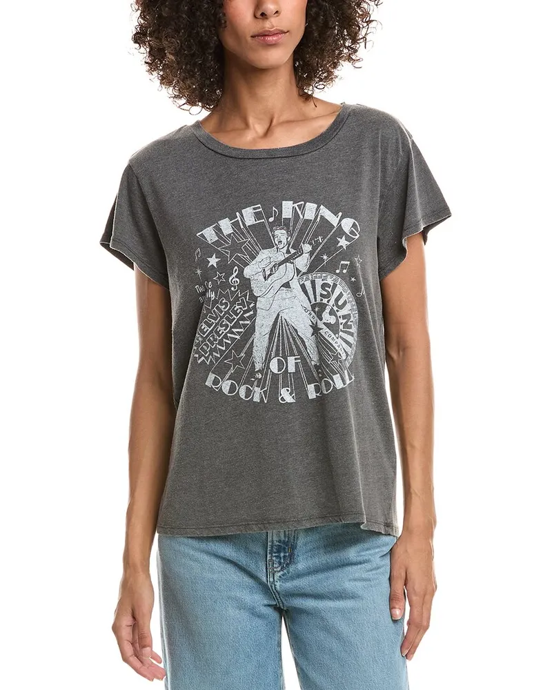 Chaser Sun Records The King T-Shirt Grey