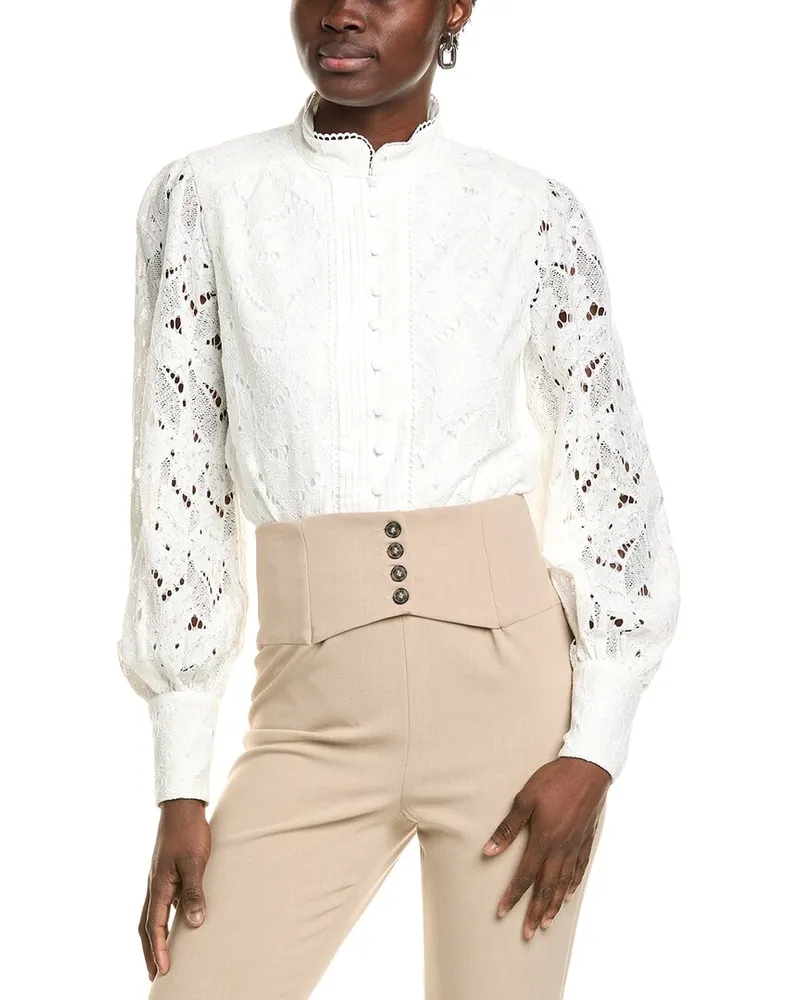 Bardot Remy Lace Bodysuit White