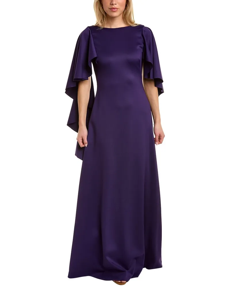 Black Halo Lotus Gown Nocolor
