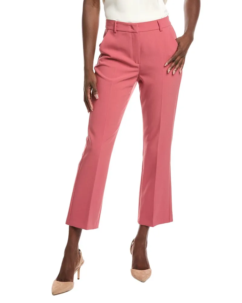 Max Mara Freda High-Rise Capri Pink