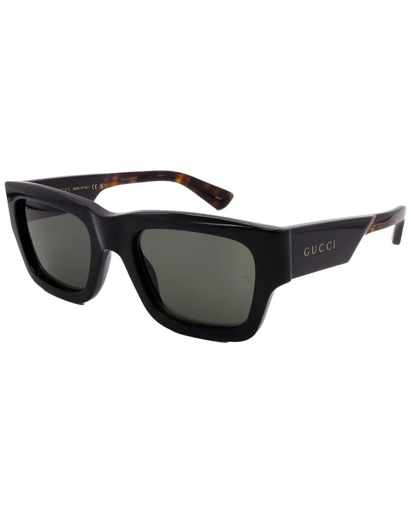 Gucci Unisex GG1668S 51mm Sunglasses Black