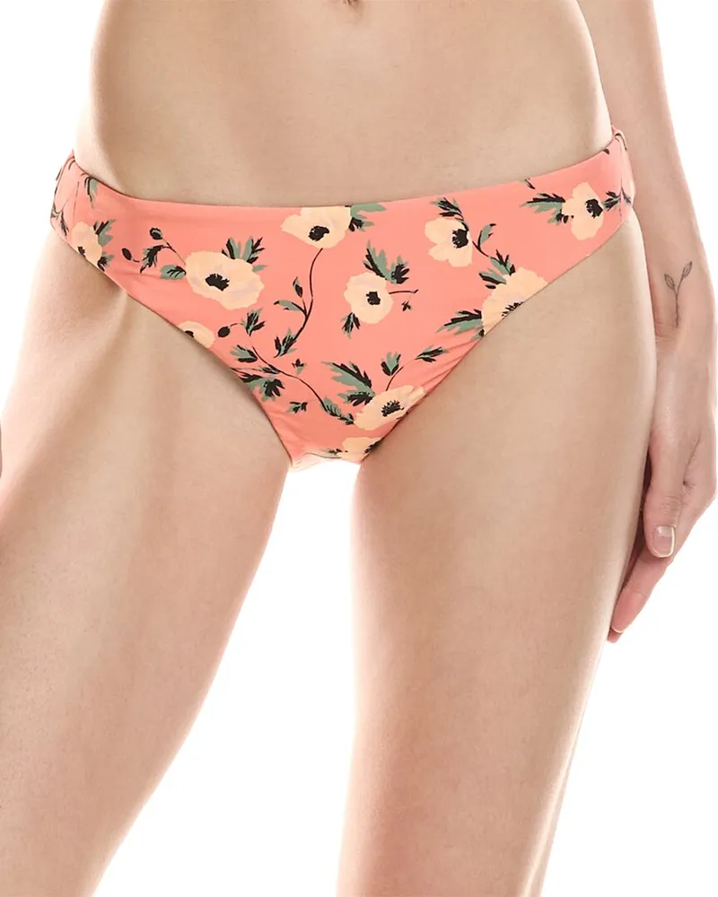Volcom Call Me Big Poppy Bikini Bottom Pink
