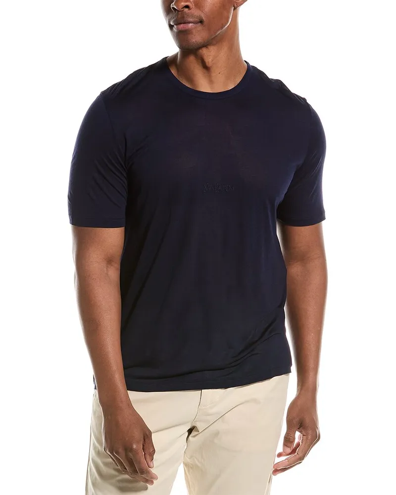 Saint Laurent T-Shirt Blue