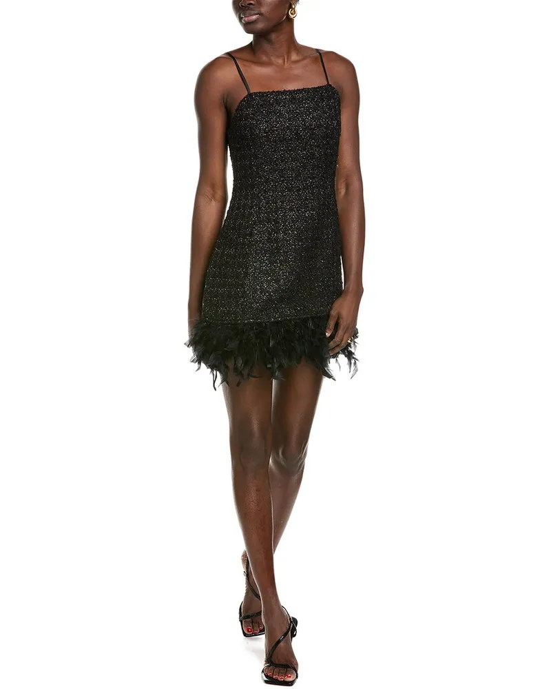 Walter Baker Helen Mini Dress Black