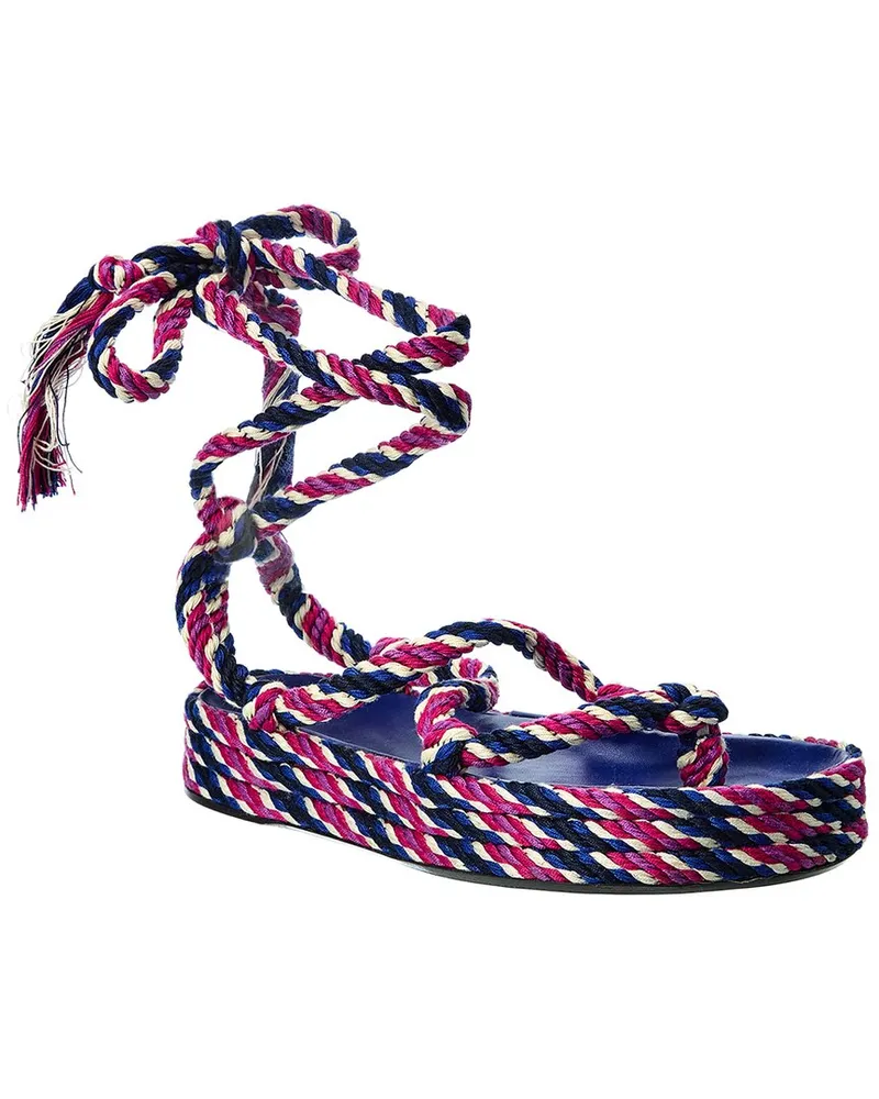 Isabel Marant Erol Rope Sandal Pink