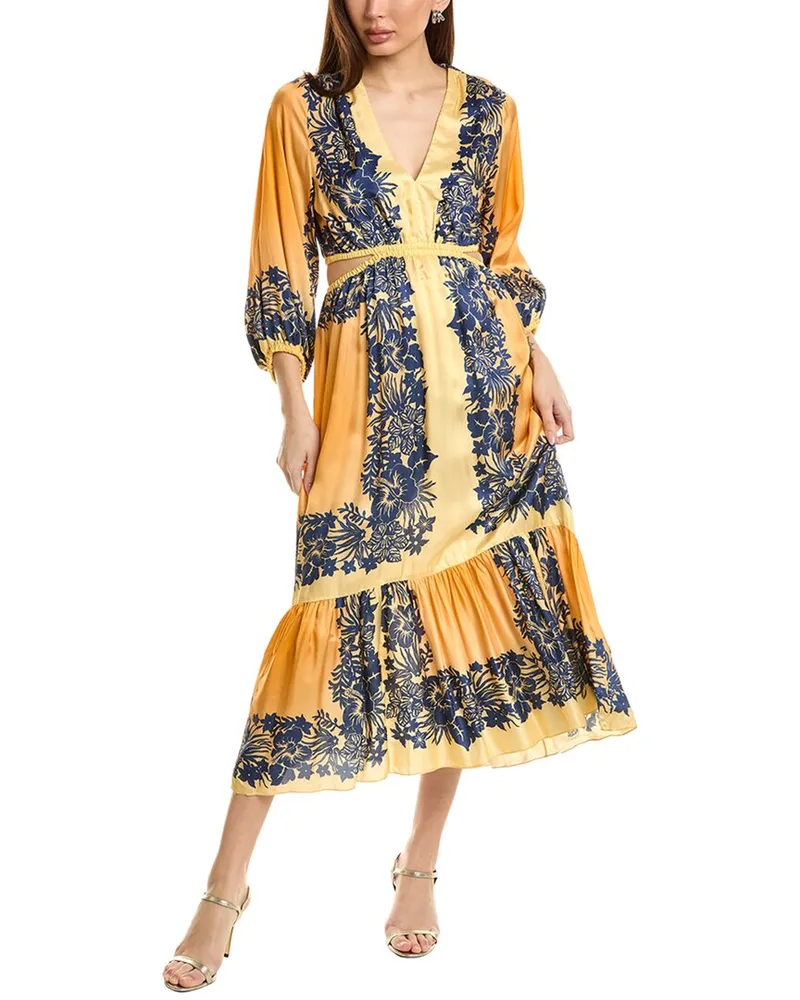 Sandro Maxi Dress Orange