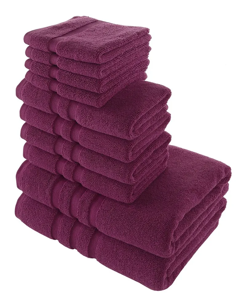 Alexis Antimicrobial Irvington 10pc Towel Set Nocolor