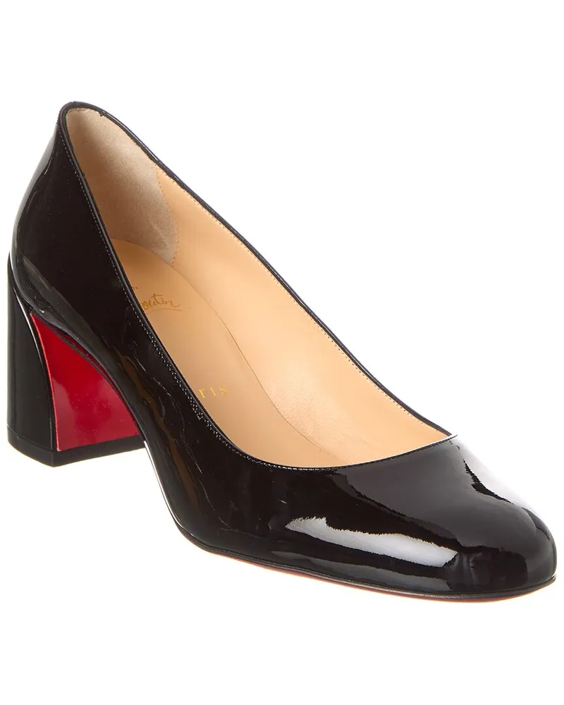 Christian Louboutin Miss Sab 55 Patent Pump Black