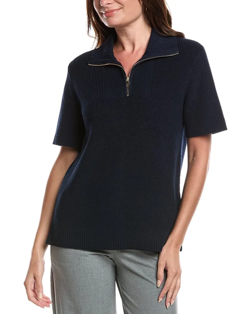 ST. JOHN Knit Sweater Blue
