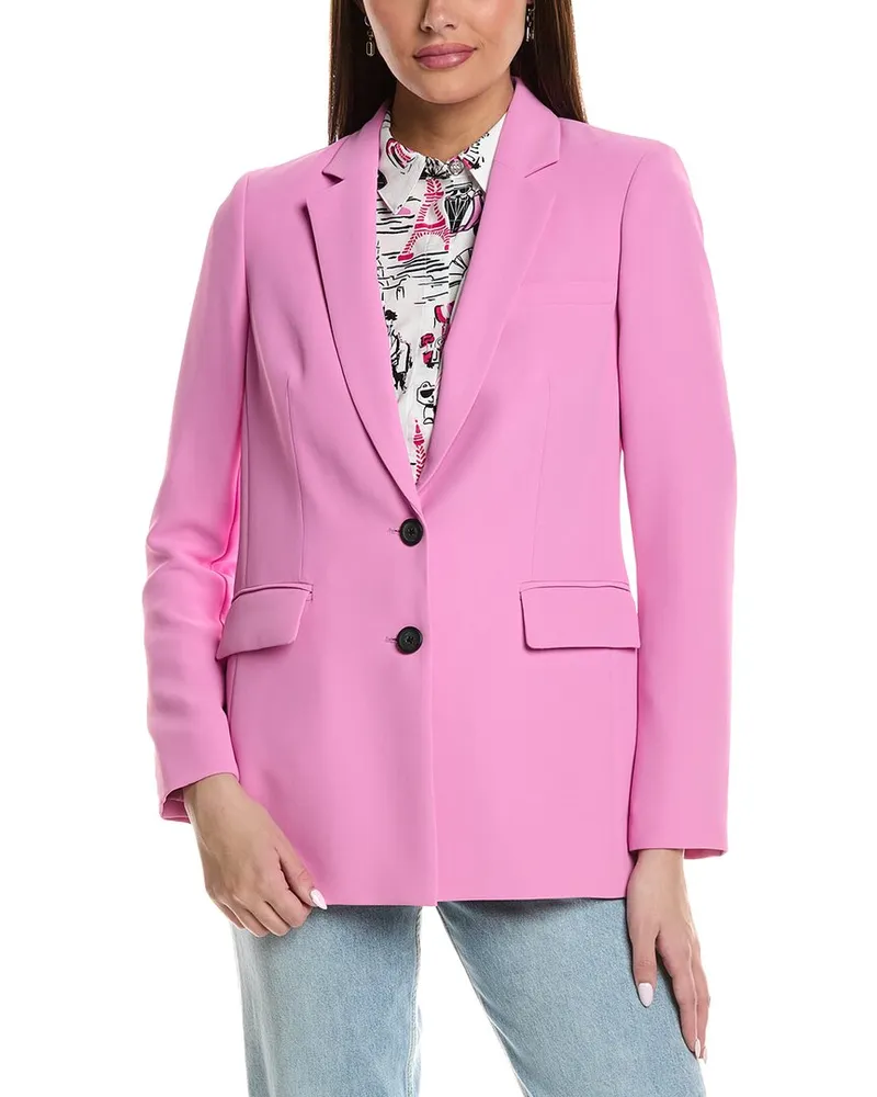 Karl Lagerfeld Oversized Suit Jacket Pink