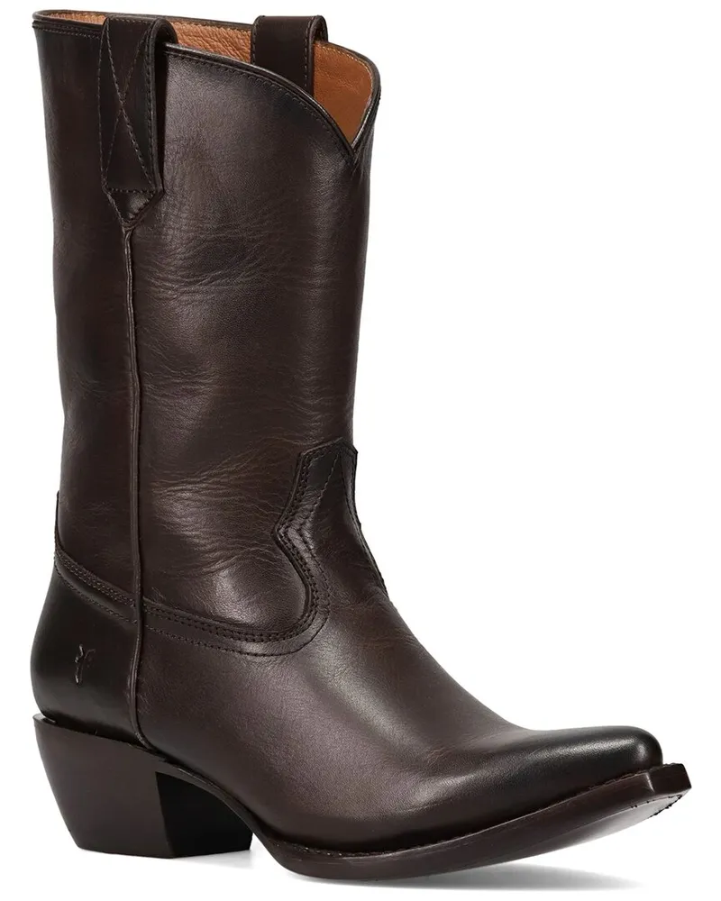 Frye Sacha Mid Pull-On Leather Boot Nocolor