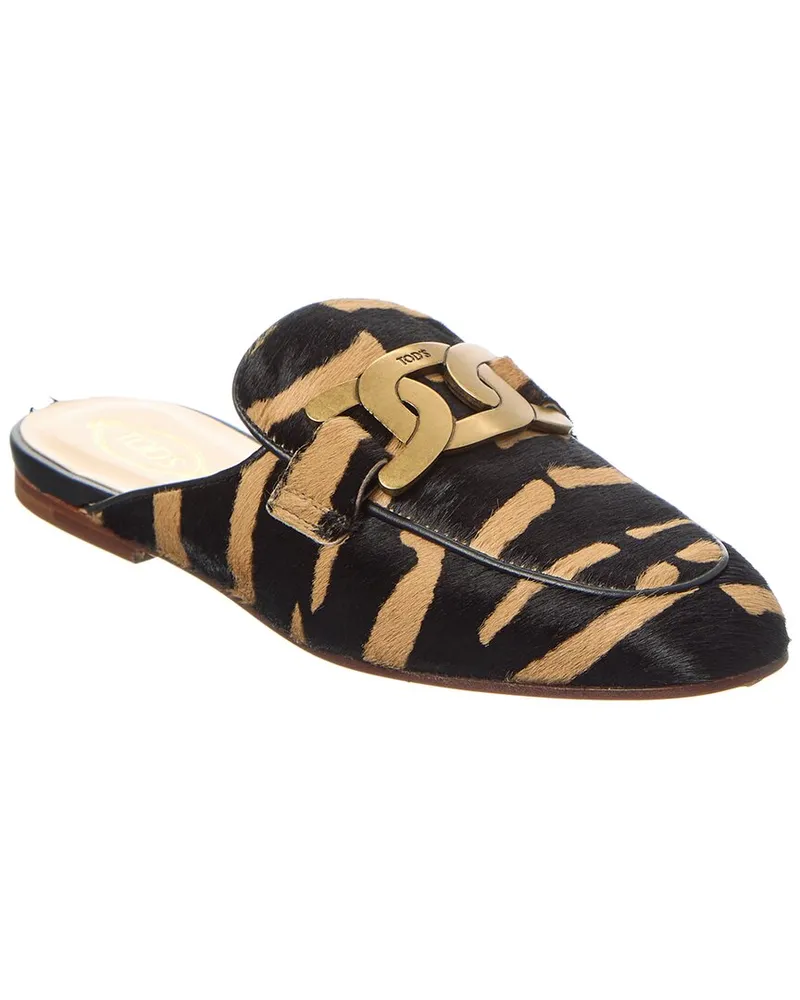 TOD'S TOD’s Haircalf Mule Brown