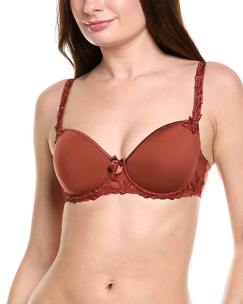Simone Pérèle Simone Perele Squared Neckline Spacer Bra Brown