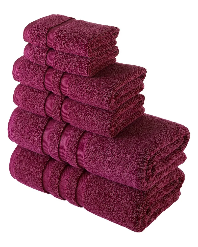Alexis Antimicrobial Irvington 6pc Towel Set Nocolor