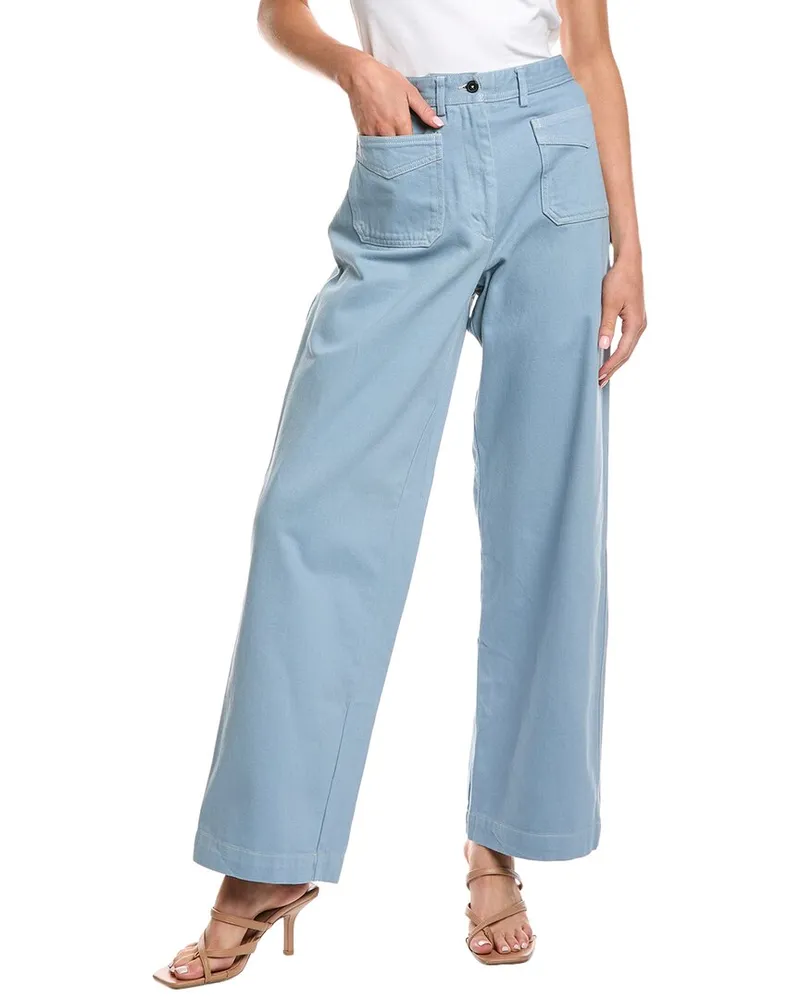 Officine Generale Officine Generale Corie Greek Blue Jean Blue
