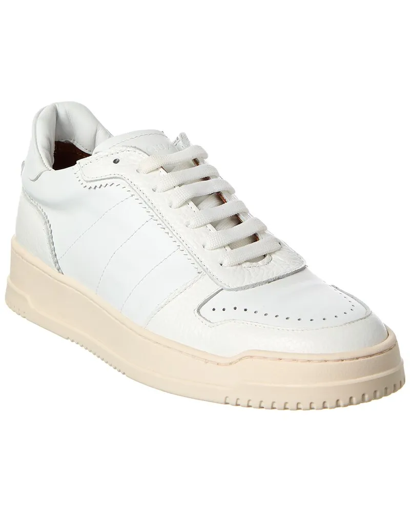 Aquatalia Cristo Leather Sneaker Nocolor