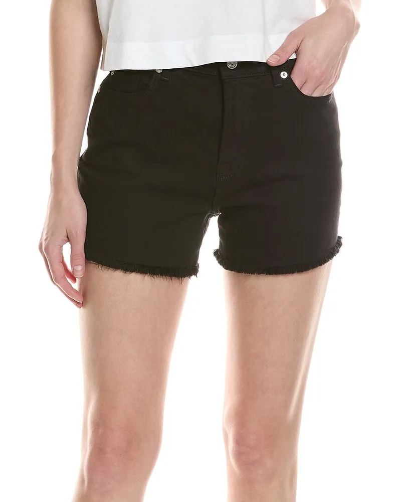 7 for all mankind High-Rise Black Short Black