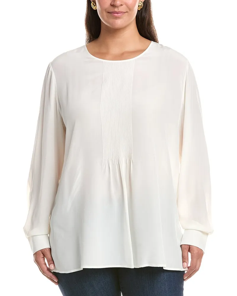 Marina Rinaldi Plus Fase Silk Shirt Nocolor